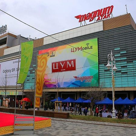 Уютная Однокомнатная Квартира В Историческом Центре Города Almaty Eksteriør bilde