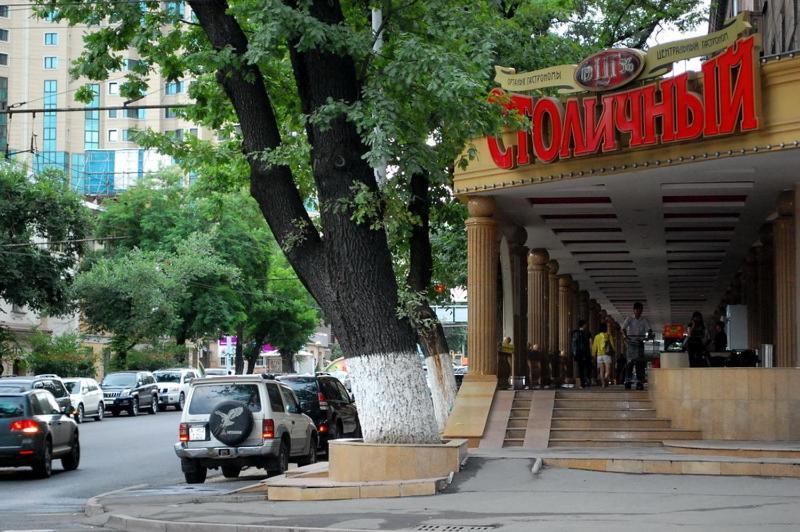Уютная Однокомнатная Квартира В Историческом Центре Города Almaty Eksteriør bilde
