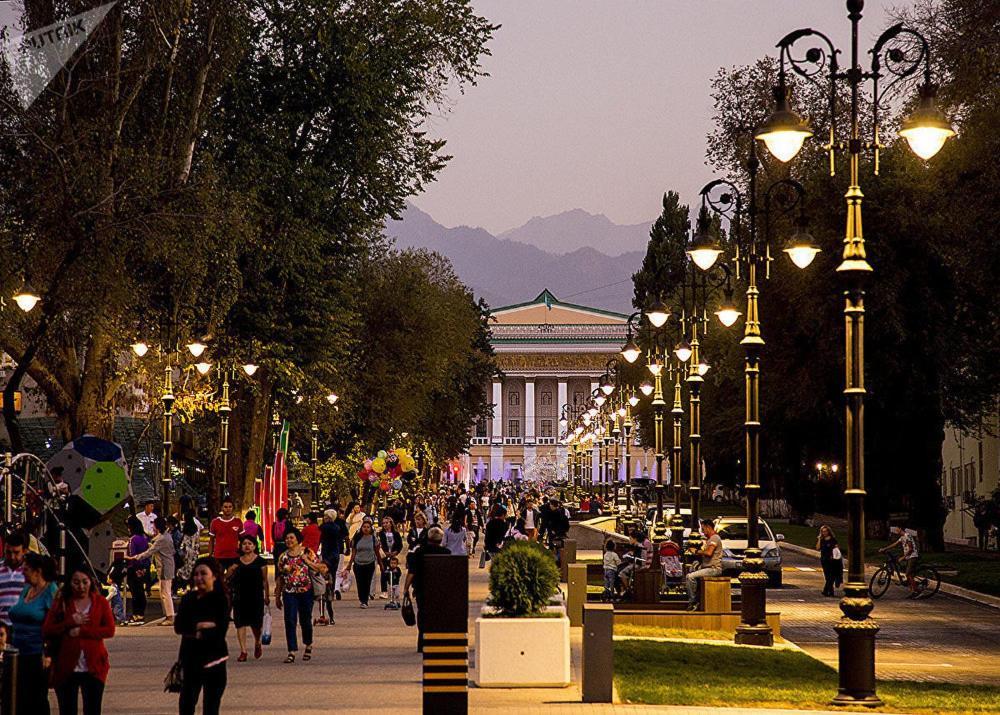 Уютная Однокомнатная Квартира В Историческом Центре Города Almaty Eksteriør bilde